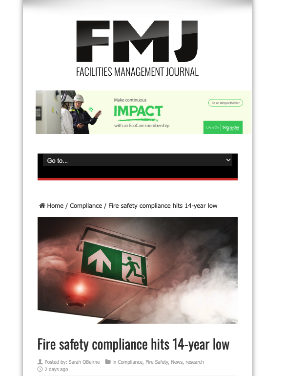 FMJ — fire safety compliance